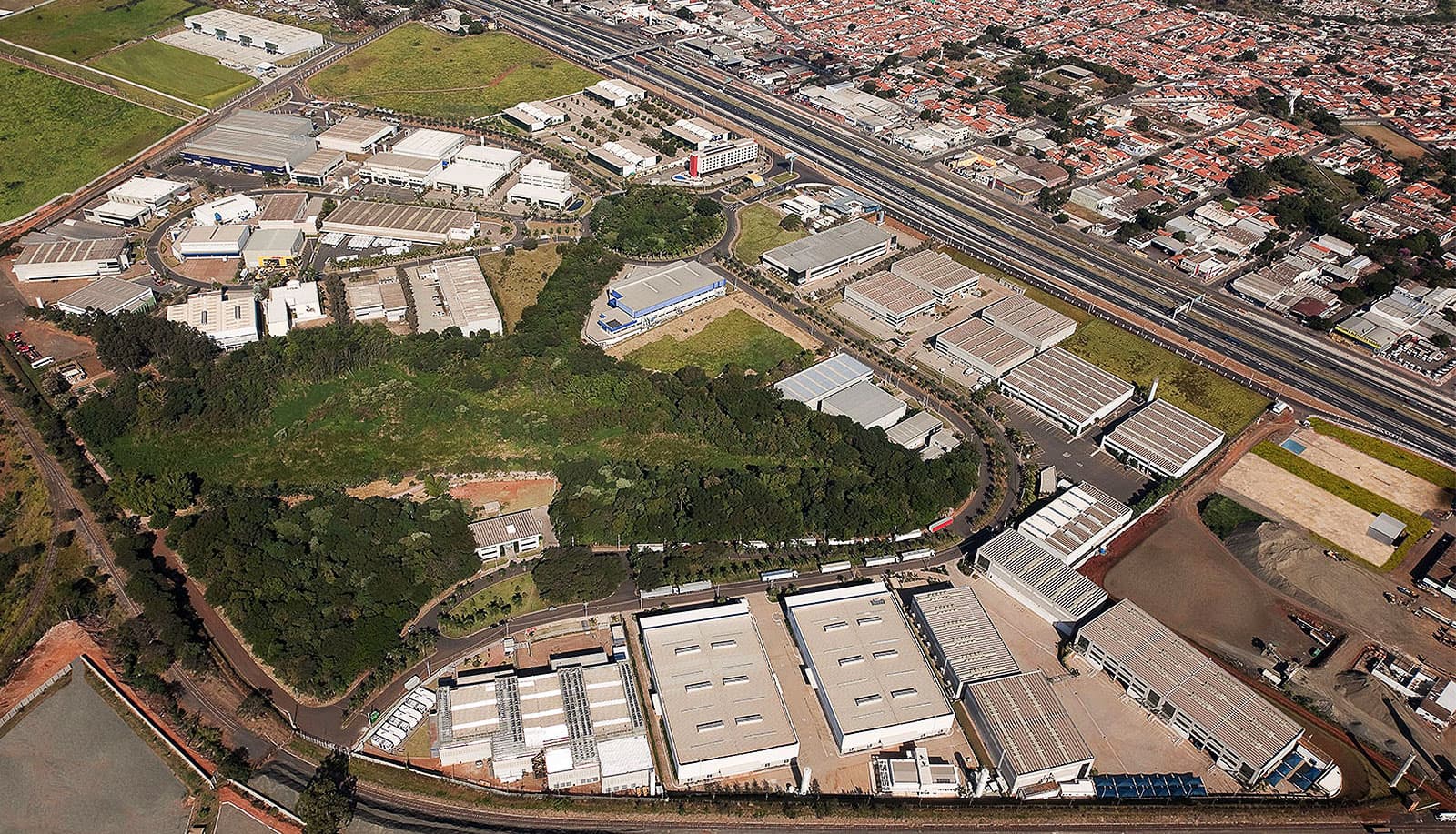 Techno Park - Imagem aérea